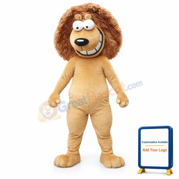 Happy Lion Mascot Costumes