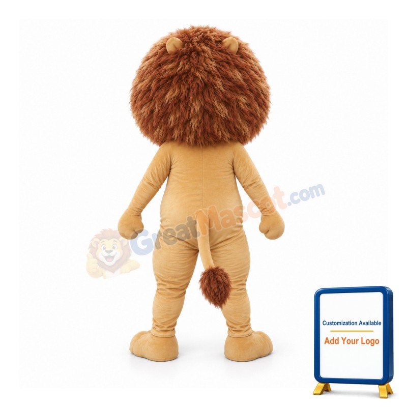 Happy Lion Mascot Costumes