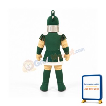 Green Spartan Titan Trojan Mascot Costume