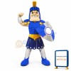 Blue Spartan Titan Trojan Mascot Costume