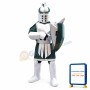 Silver Green Spartan Titan Trojan Mascot Costume