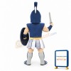 Happy Spartan Titan Trojan Mascot Costume