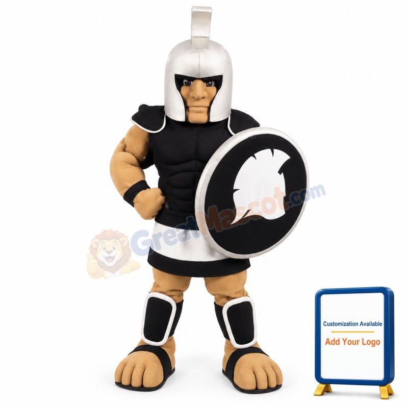 College Trojan Mascot Costume