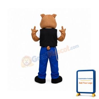 Cool Dog Mascot Costume