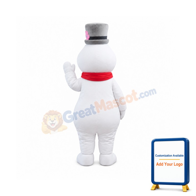 Christmas Snowman Mascot Costume