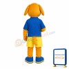 Cute Golden Dog Mascot Costume