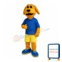 Cute Golden Dog Mascot Costume