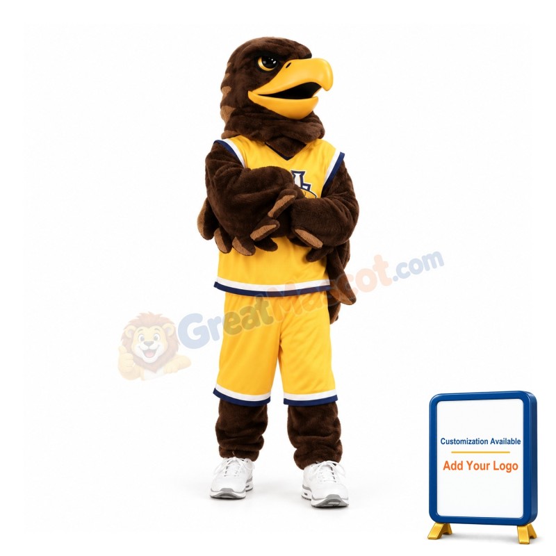 Basketball Eagle Mascot Costume