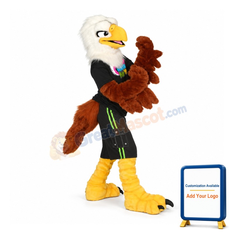 School Eagle Mascot Costume