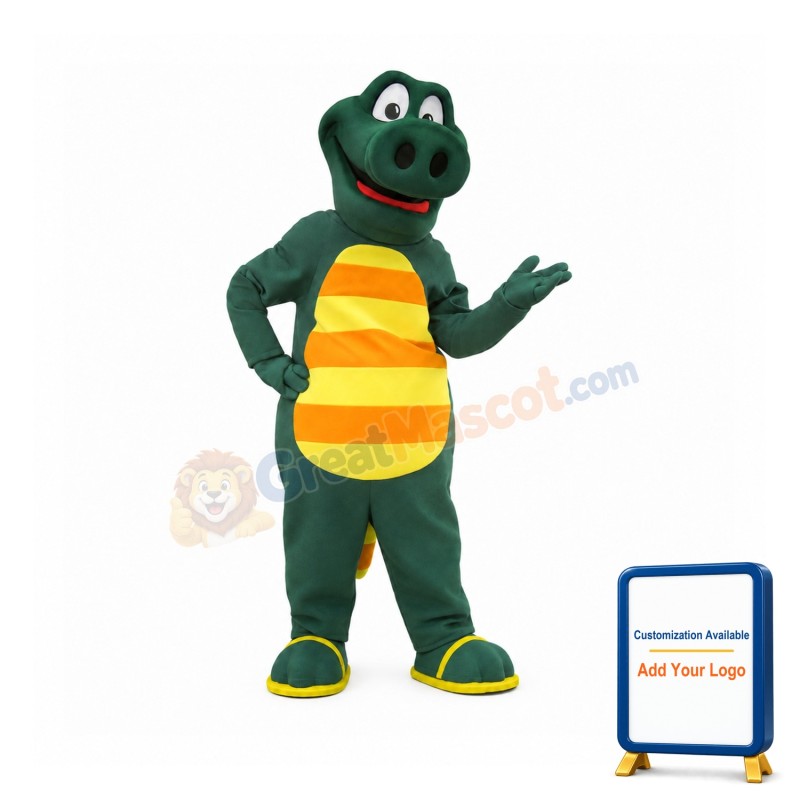 Aguamania Gator Mascot Costume