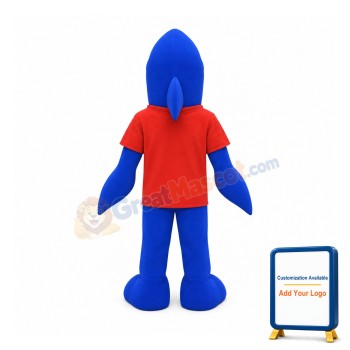 Splash Kingdom Shark Mascot Costume