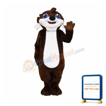 Otis Otter Mascot Costume