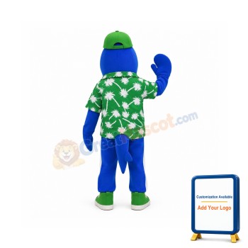 Cool Dolphin Mascot Costume