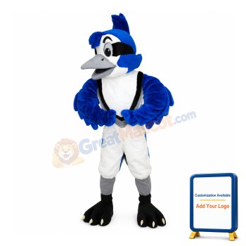 Cute Blue Jay Mascot Costume