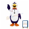 Doctor Penguin Mascot Costume