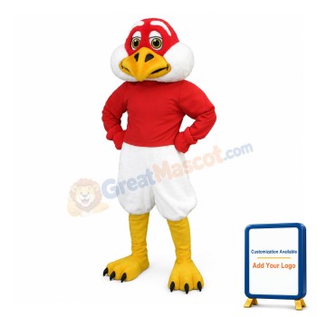 Freddie Falcon Mascot Costume