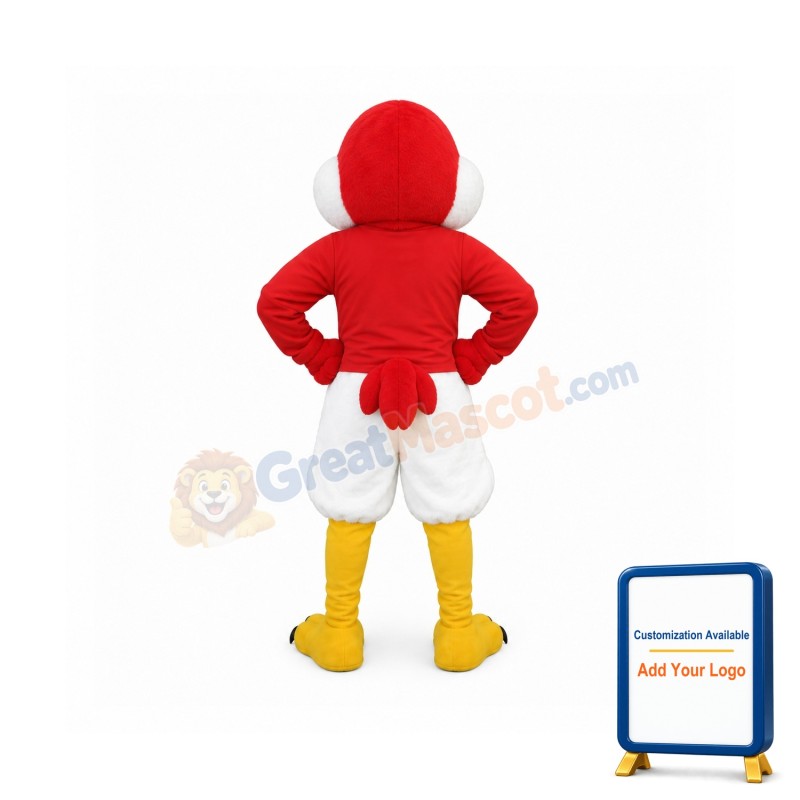 Freddie Falcon Mascot Costume