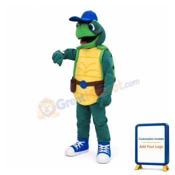 Tanner Turtle Mascot Costume