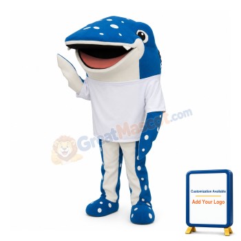 Whale Shark Mascot Costume