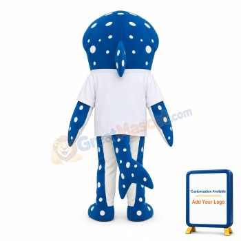 Whale Shark Mascot Costume