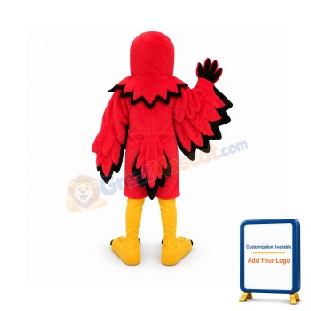 Red Bird Mascot Costume