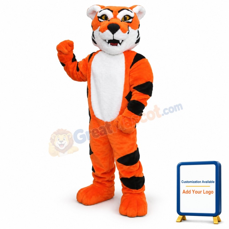 Garland Tiger Mascot Costume