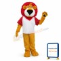 Red Hair Lion Mascot Costume