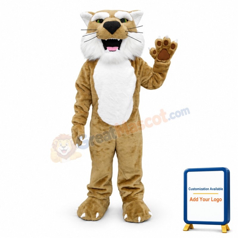 Bobcat Mascot Costume