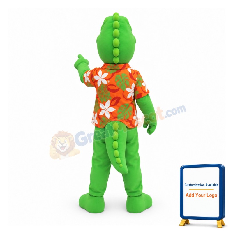 Lzzy Lguana Mascot Costume