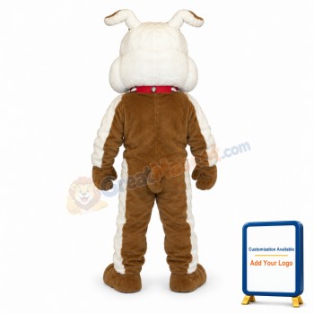 Greenstone Bulldog Mascot Costume