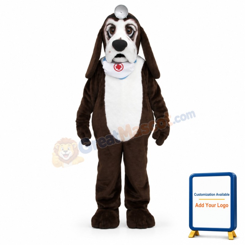 Basset Dog Mascot Costume