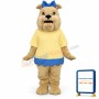 Female Bulldog Mascot Costume