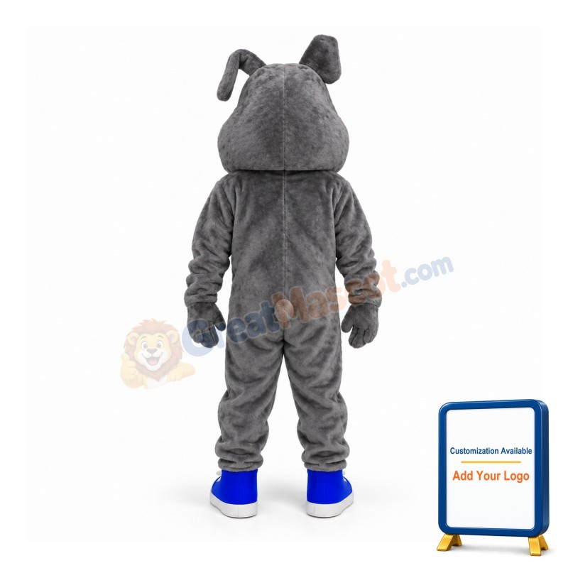 High School Bulldog Mascot Costume