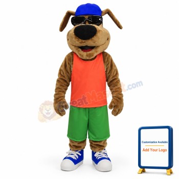 Happy Dog Mascot Costume