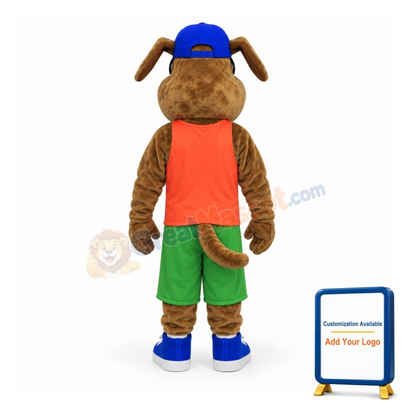 Happy Dog Mascot Costume