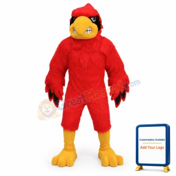 Red Fierce Cardinal Mascot Costume