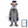 King Duke Dog Mascot Costume