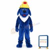 Blue Fire Dog Mascot Costume