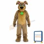 Cute Brown Dog Mascot Costume