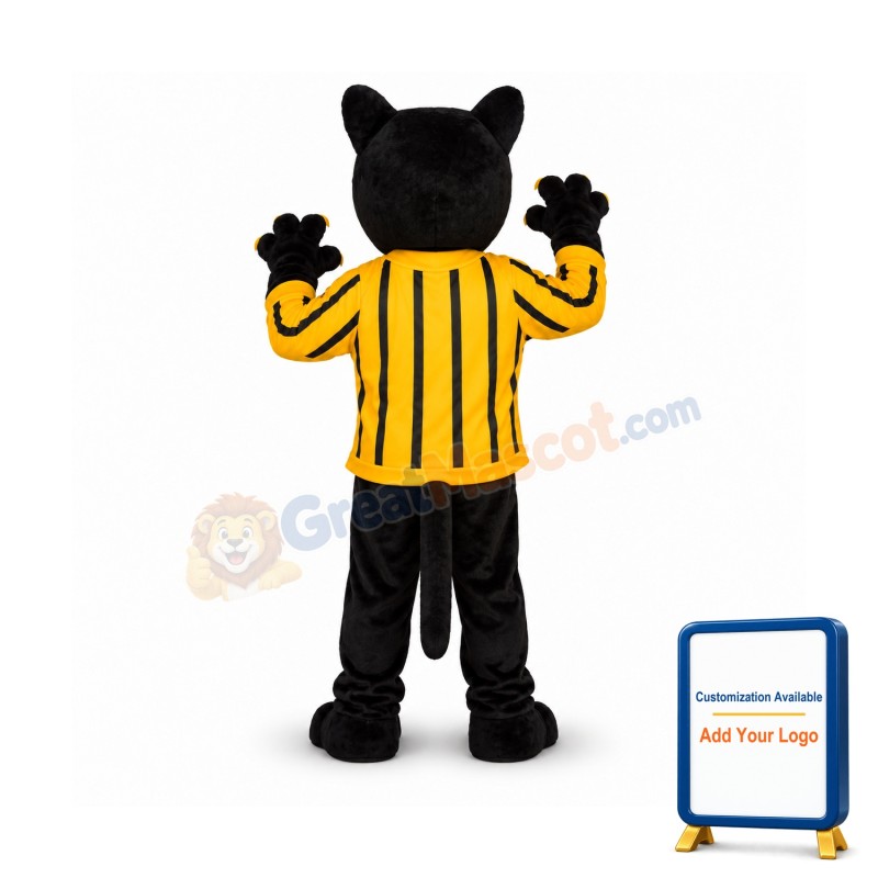 College Panther Mascot Costume