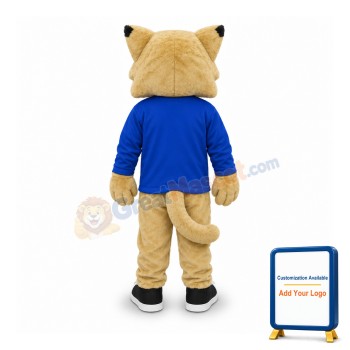 College Bobcat Mascot Costume