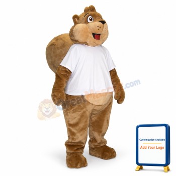 Cash Squirrel Mascot Costume