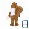 Cash Squirrel Mascot Costume