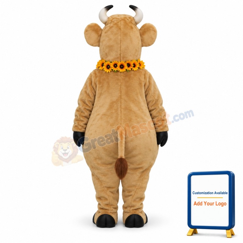 Elsie the Cow Mascot Costume