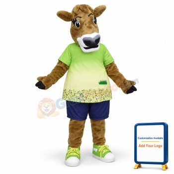 Gurt Cow Mascot Costume