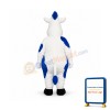 Blue & White Cow Mascot Costume