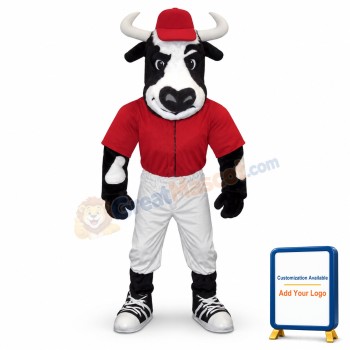 Tipper The Cow Mascot Costume
