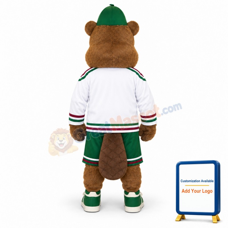 College Sport Beaver Mascot Costume