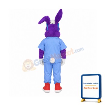 Dr Rabbit Mascot Costume