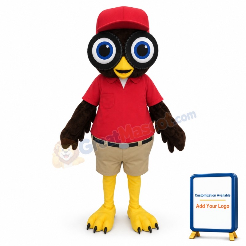 Sunny Owl Mascot Costume